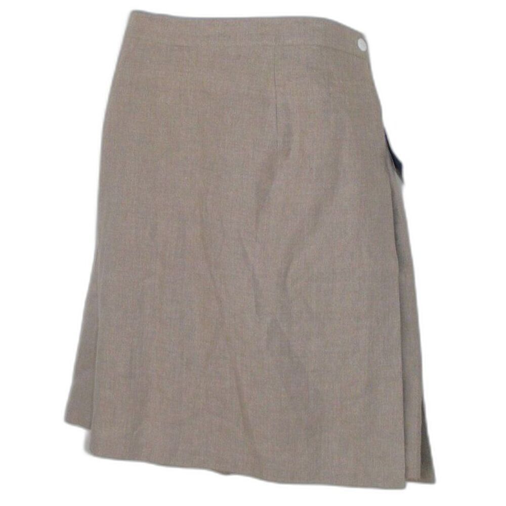 new CHARTER CLUB Linen Skorts, 14, Khaki - Picture 3 of 10